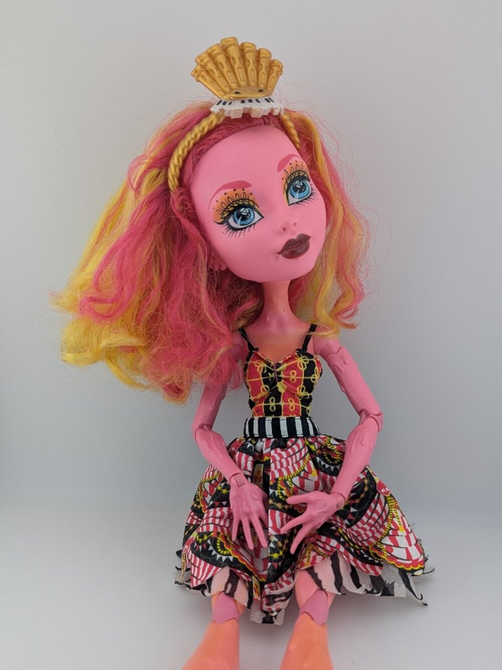 Monster High Gooliope Jellington Freak du Chic 17” Doll – 2015 CHW59 – Used